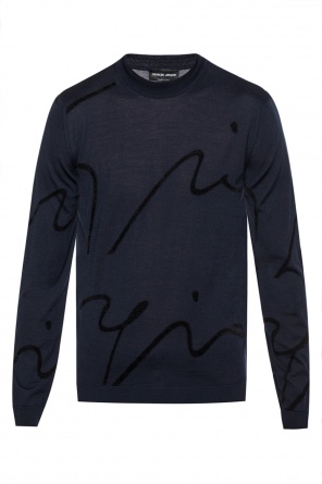 Jacquard sweater, zdjęcie 1 Jacquard sweater od Giorgio Armani